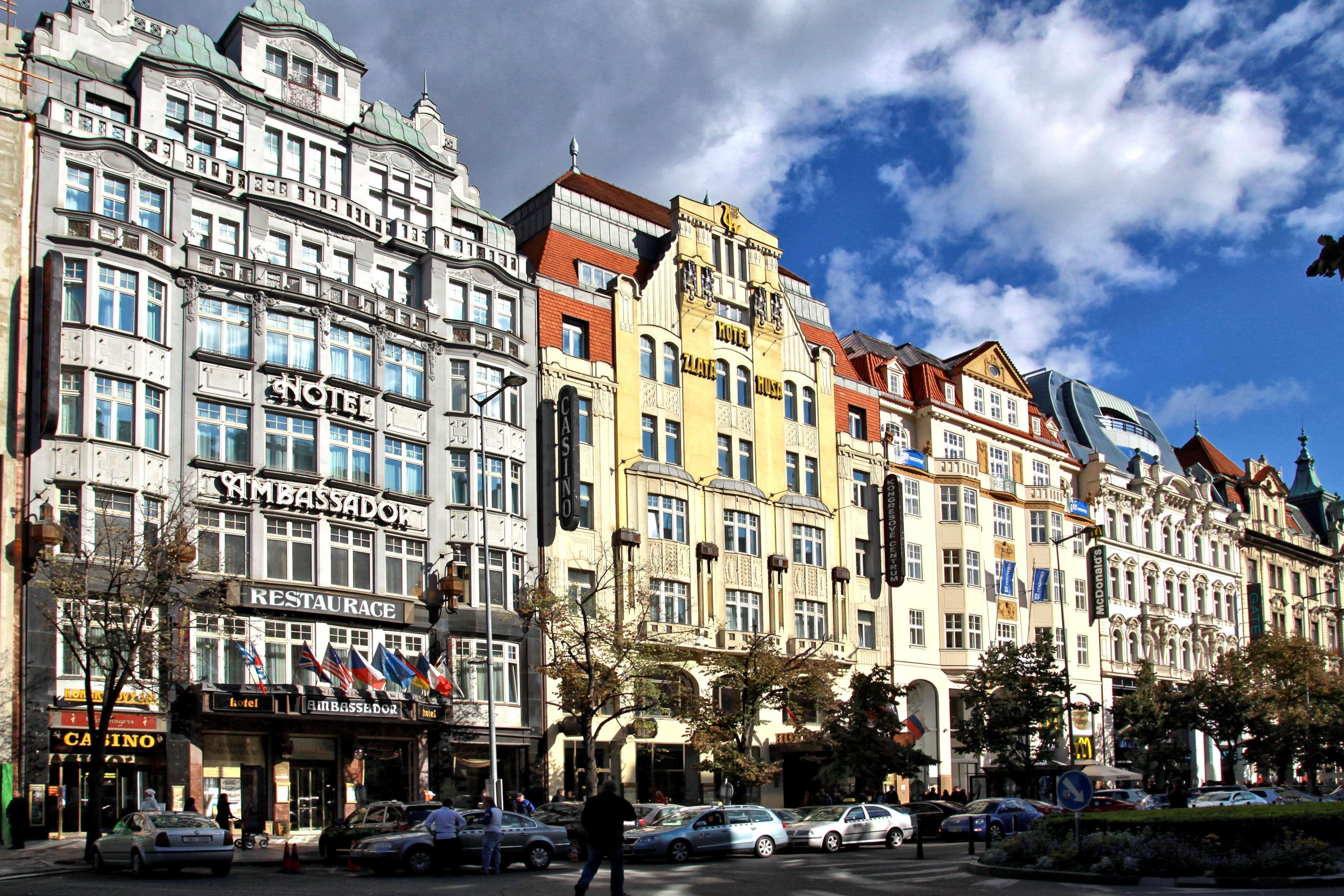 فندق أمباسادور زلاتا هوسا براغ المظهر الخارجي الصورة The Kaiserstraße